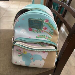 Disney Dumbo Kids Backpack - Blue and Cream